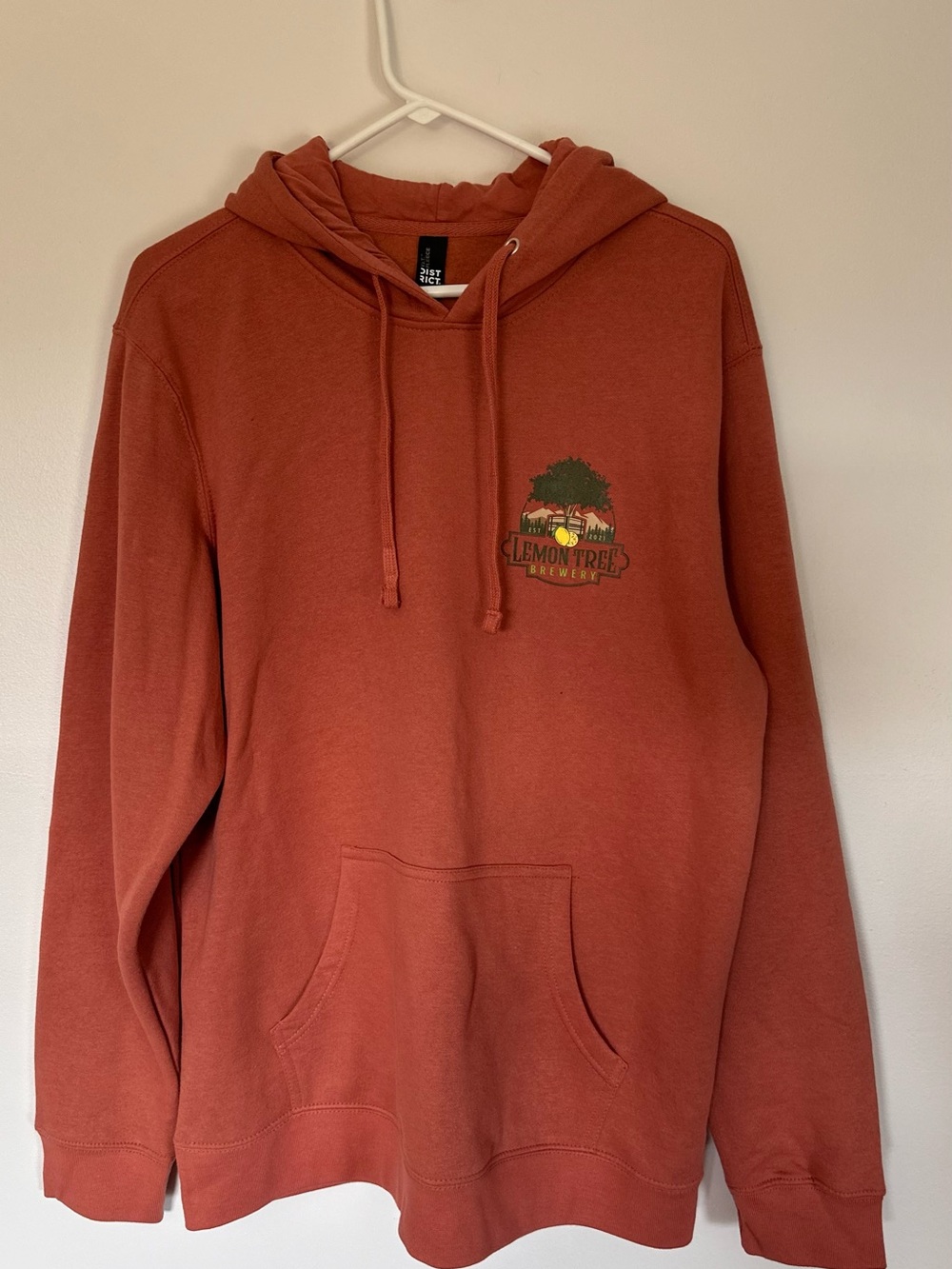 Lemon Tree Brewery Rust Orange Hoodie